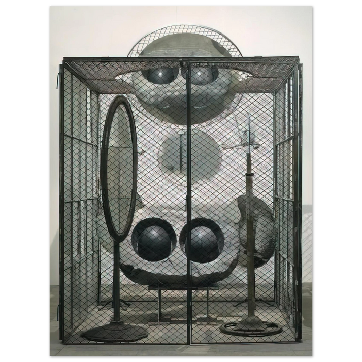 Louise Bourgeois - CELL EYES AND MIRRORS 1993  75x100 cm / 30x40inches Fine Art Poster
