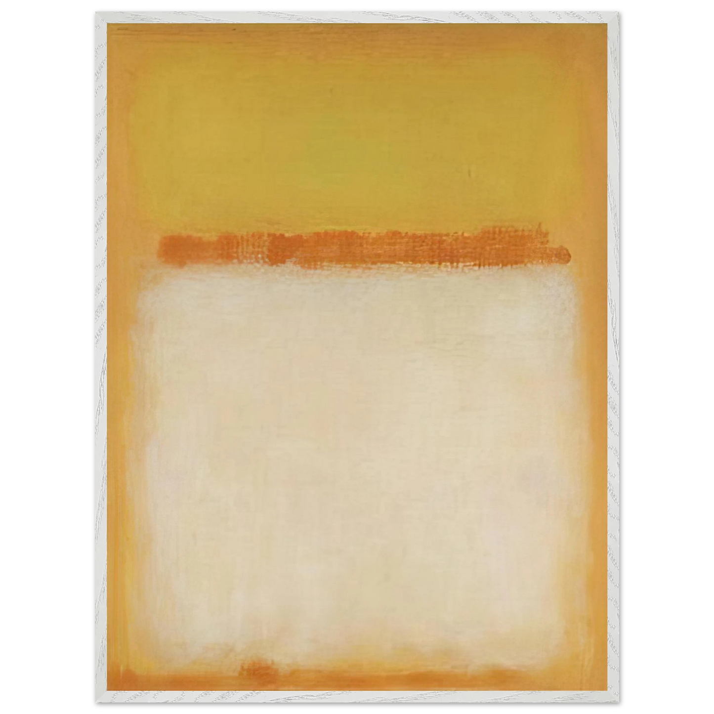 Mark Rothko - Untitled - 1955 Wall Art - 30x40 cm / 12x16 inches - Premium Wooden Framed Poster With Fine Art Paper-canvas - Black frame