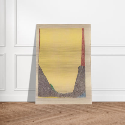 East and Beyond - 1973 - Helen Frankenthaler Brushed Aluminum Print - 70x100 cm / 28x40 inches | Helen Frankenthaler Aluminum Print | Helen Frankenthaler Prints