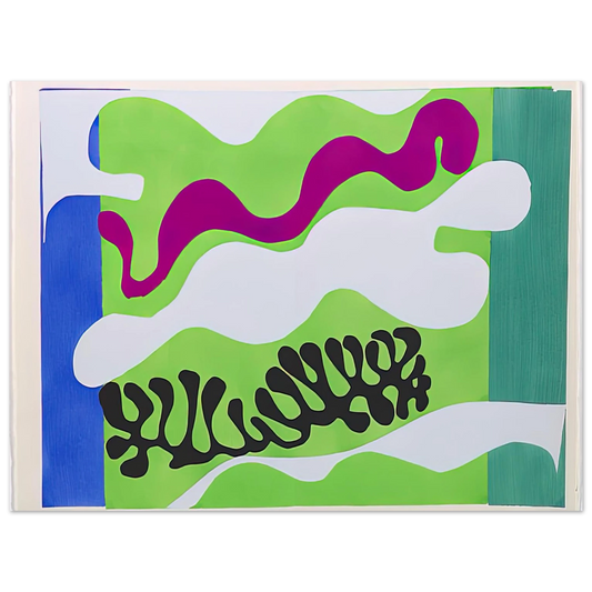 Henri Matisse - THE LAGOON 1947  75x100 cm / 30x40inches Fine Art Poster