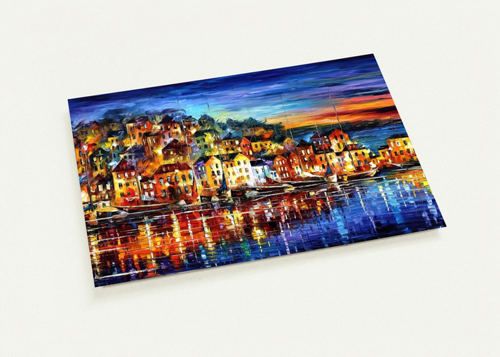 Leonid Afremov By Leonid Afremov Pack of 10 Post Cards | Leonid Afremov Post Cards | A6 (10.5 x 14.8 cm) - 4.1 x 5.8 inches
