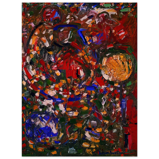Hans Hofmann - The Garden  75x100 cm / 30x40inches Fine Art Poster