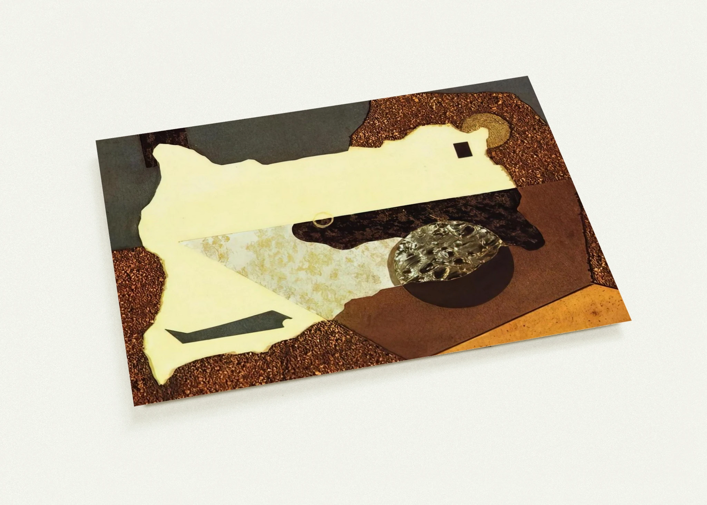 INTERVISTA CON LA MATERIA 1930 By Enrico Prampolini Pack of 10 Post Cards | Enrico Prampolini Post Cards | A6 (10.5 x 14.8 cm) - 4.1 x 5.8 inches