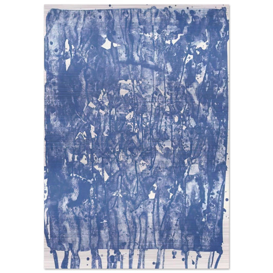 Untitled  from Papierski Portfolio   SF 351  - Sam Francis Brushed Aluminum Print - 70x100 cm / 28x40 inches | Sam Francis Aluminum Print | Sam Francis Prints