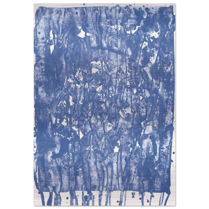 Untitled  from Papierski Portfolio   SF 351  - Sam Francis Brushed Aluminum Print - 70x100 cm / 28x40 inches | Sam Francis Aluminum Print | Sam Francis Prints