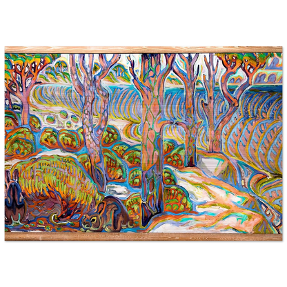 Walter Anderson - Walter Anderson Brushed Aluminum Print - 70x100 cm / 28x40 inches | Walter Anderson Aluminum Print | Walter Anderson Prints