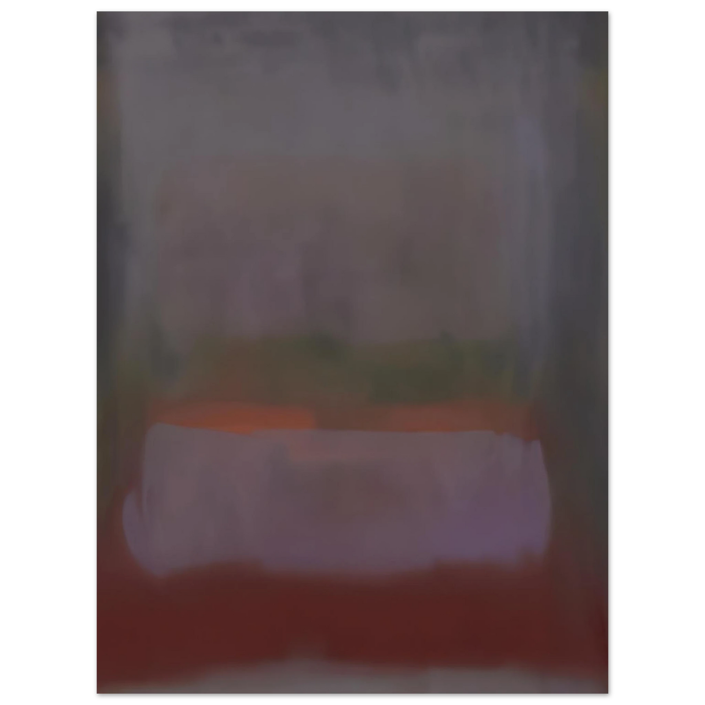 Esteban Vicente - UNTITLED 1967  75x100 cm / 30x40inches Fine Art Poster