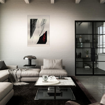 Rippling - 1983 - Toko Shinoda Brushed Aluminum Print - 70x100 cm / 28x40 inches | Toko Shinoda Aluminum Print | Toko Shinoda Prints