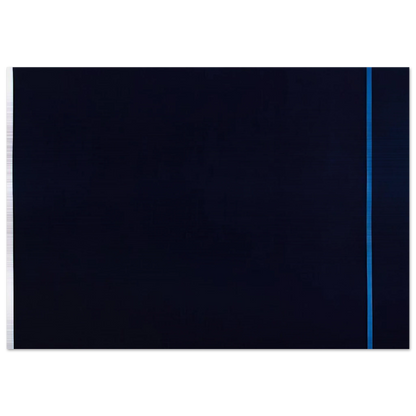 Midnight Blue - Barnett Newman Brushed Aluminum Print - 70x100 cm / 28x40 inches | Barnett Newman Aluminum Print | Barnett Newman Prints
