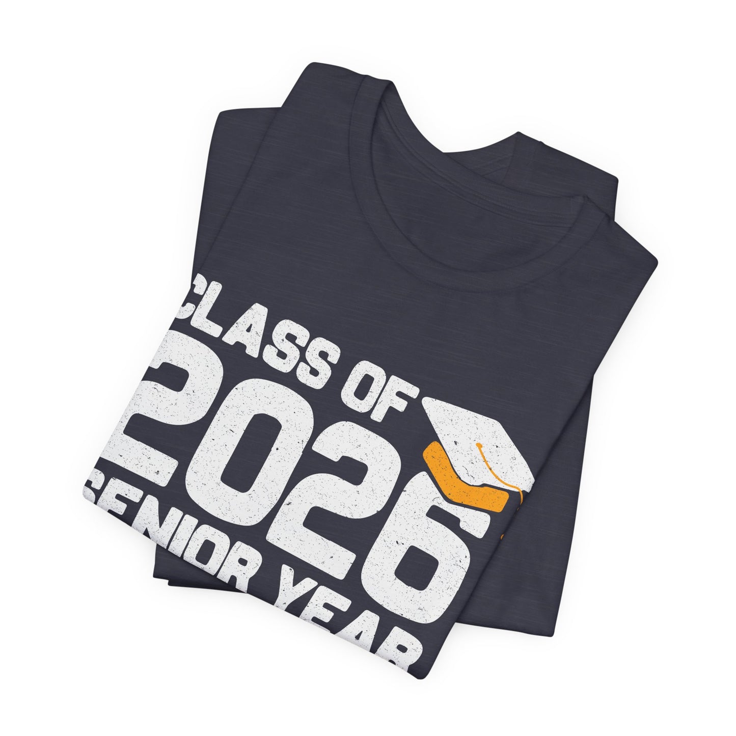 Klas van 2026 Laatstejaars T-shirt, Afstudeershirt, Unisex Afstudeergeschenk, Middelbare School Leerlingen Kleding, College Gebonden T-shirt
