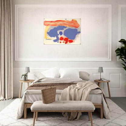 Summerscene, Provincetown - 1961 - Helen Frankenthaler Acrylic Print - 70x100 cm / 28x40″ inches