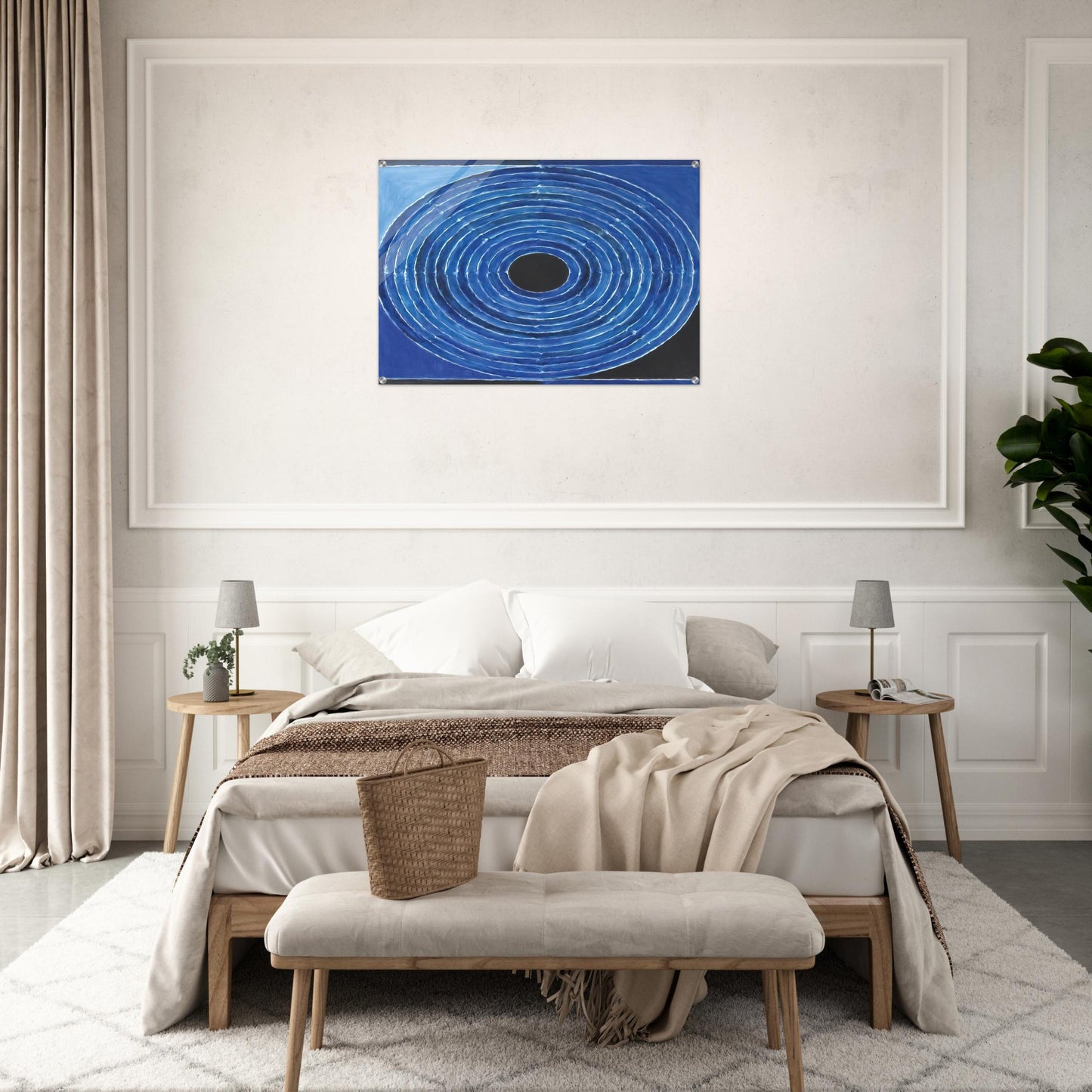 Bindu - Abstract Art - S. H. Raza Acrylic Print - 70x100 cm / 28x40″ inches
