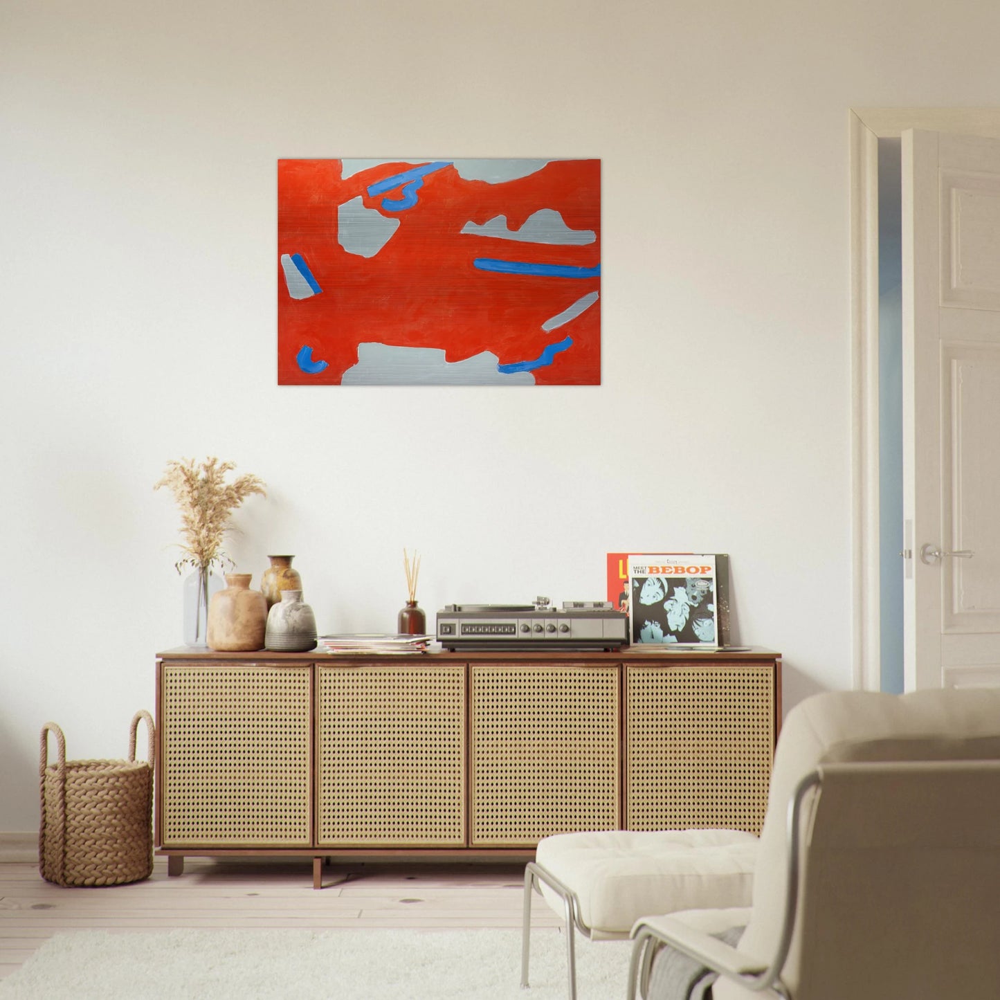 Untitled - 1971 - Betty Parsons Brushed Aluminum Print - 70x100 cm / 28x40 inches | Betty Parsons Aluminum Print | Betty Parsons Prints