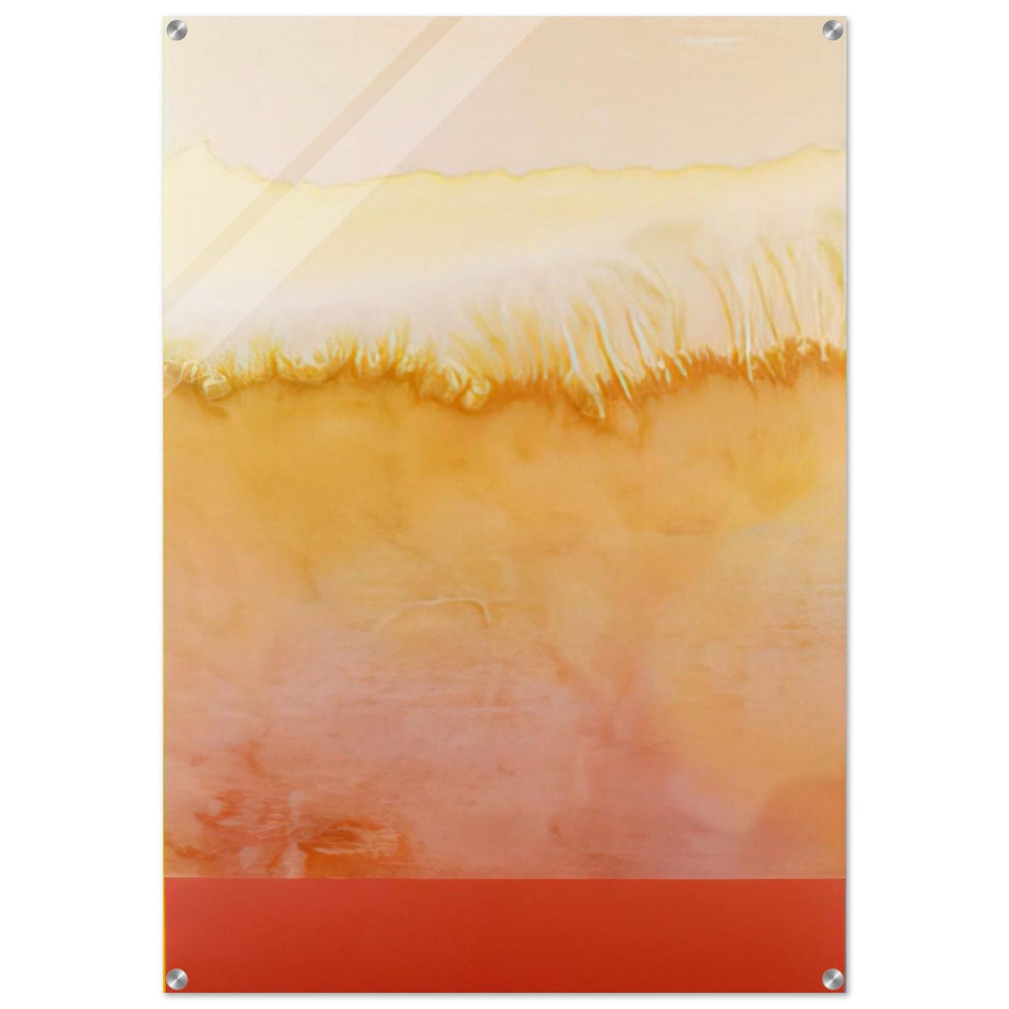 Carmen's Opal - 1979 - Ronnie Landfield Acrylic Print - 70x100 cm / 28x40″ inches | Ronnie Landfield Wall Art | Ronnie Landfield Prints