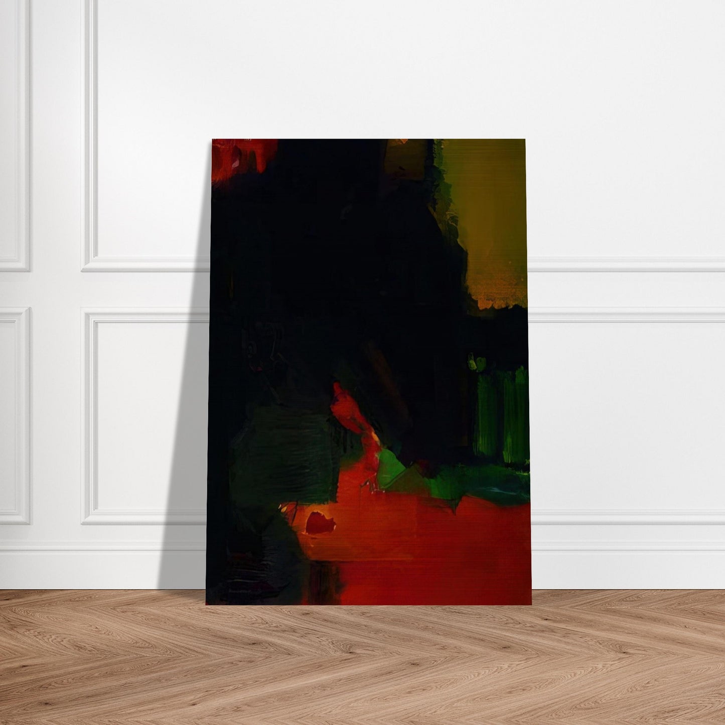 Nocturnal Splendor - Hans Hofmann Brushed Aluminum Print - 70x100 cm / 28x40 inches | Hans Hofmann Aluminum Print | Hans Hofmann Prints