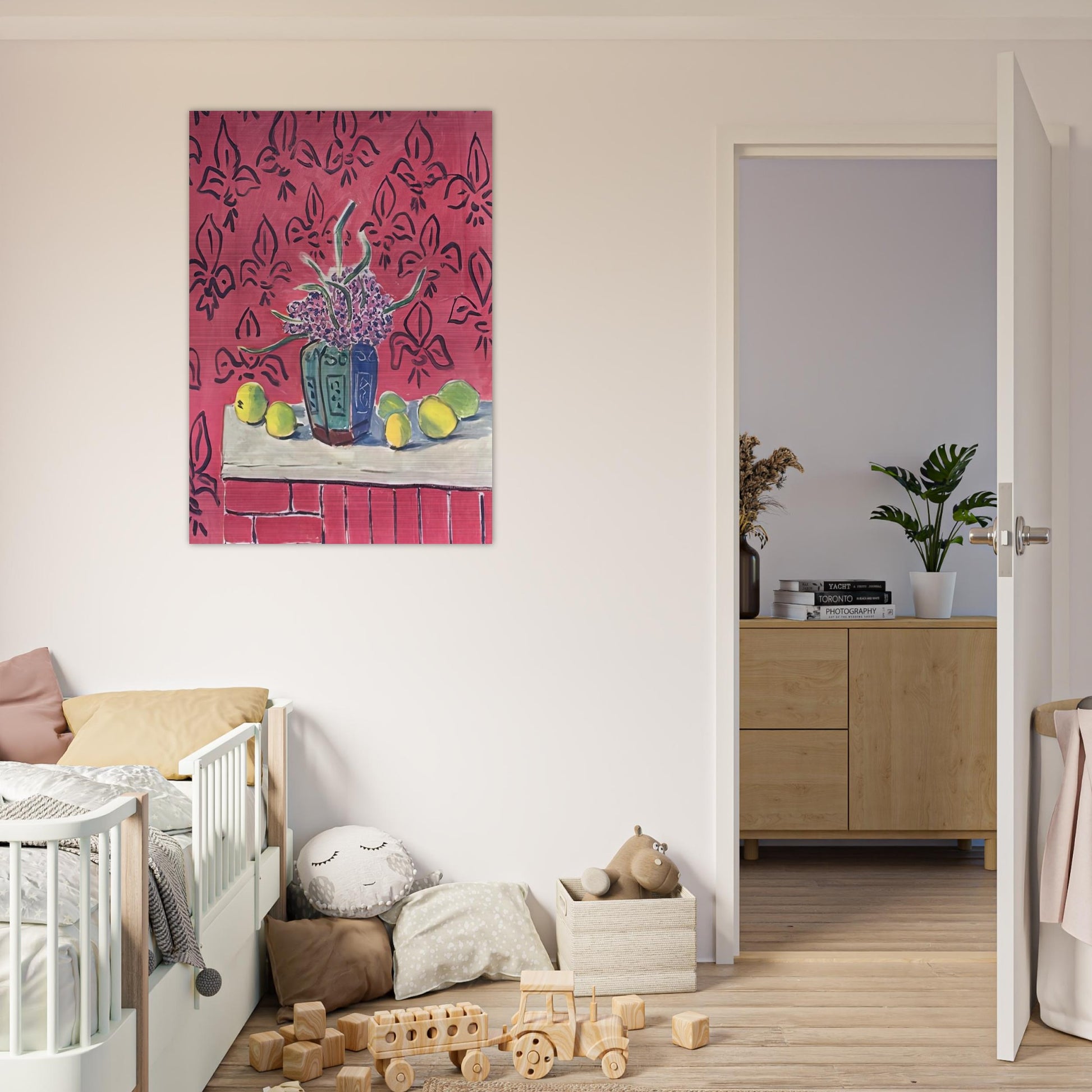 STILL LIFE WITH LEMONS 1943 - Henri Matisse Brushed Aluminum Print - 70x100 cm / 28x40 inches | Henri Matisse Aluminum Print | Henri Matisse Prints