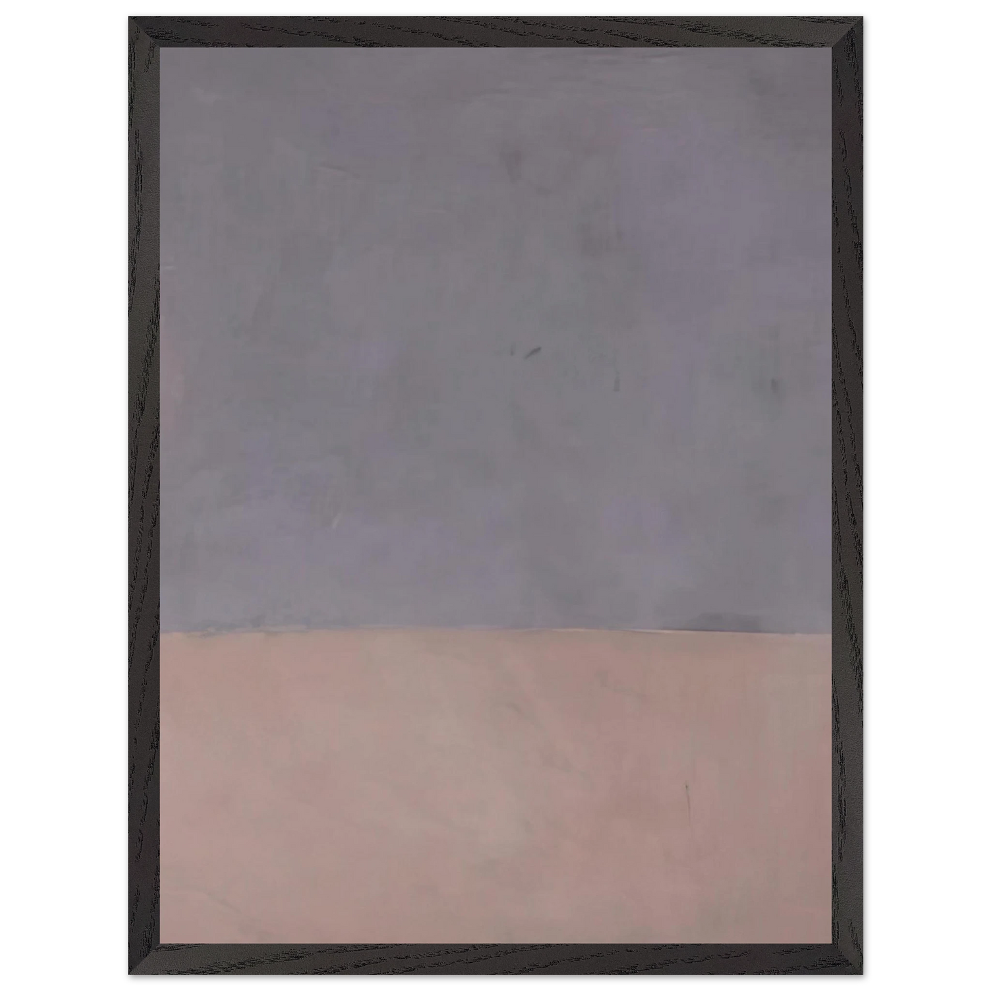 Mark Rothko - Untitled Gray and Mauve - 1969 Wall Art - 30x40 cm / 12x16 inches - Premium Wooden Framed Poster With Fine Art Paper-canvas - Wood frame
