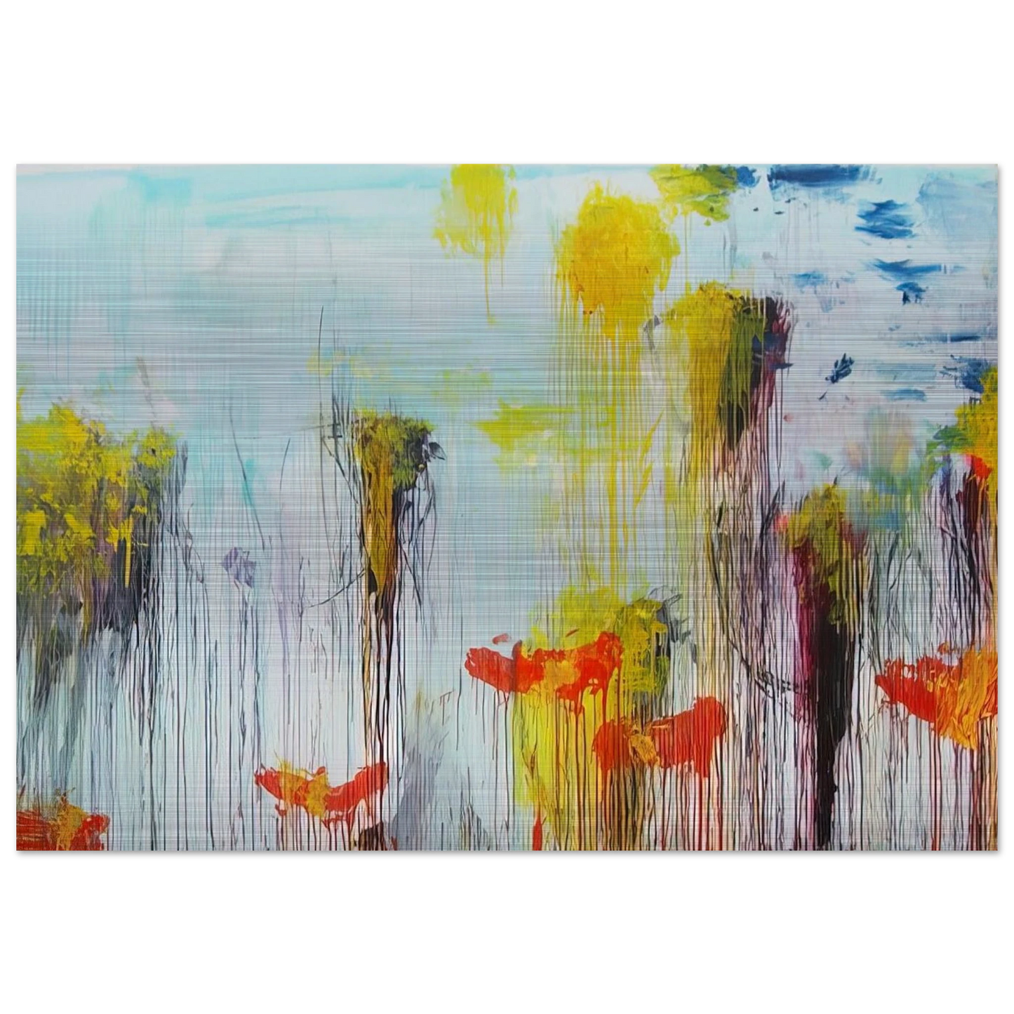 Lepanto, Part VII - Cy Twombly Brushed Aluminum Print - 70x100 cm / 28x40 inches | Cy Twombly Aluminum Print | Cy Twombly Prints