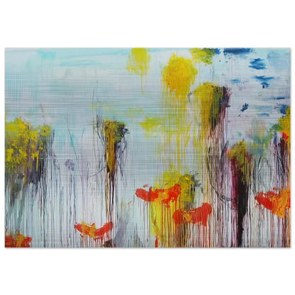 Lepanto, Part VII - Cy Twombly Brushed Aluminum Print - 70x100 cm / 28x40 inches | Cy Twombly Aluminum Print | Cy Twombly Prints