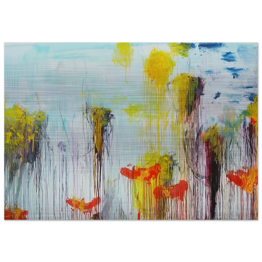 Lepanto, Part VII - Cy Twombly Brushed Aluminum Print - 70x100 cm / 28x40 inches | Cy Twombly Aluminum Print | Cy Twombly Prints