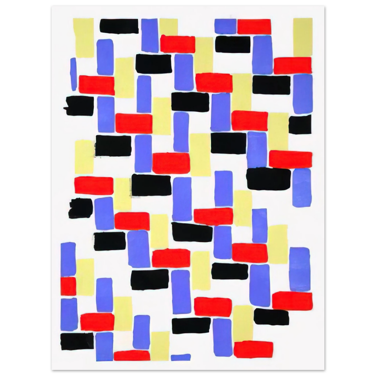 Sonia Delaunay - %D1%81OULEURS IDEES  75x100 cm / 30x40inches Fine Art Poster