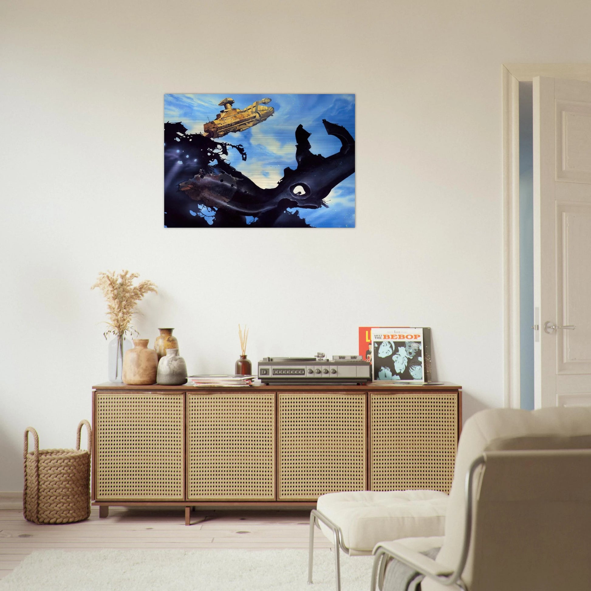 Chris Foss - Chris Foss Brushed Aluminum Print - 70x100 cm / 28x40 inches | Chris Foss Aluminum Print | Chris Foss Prints