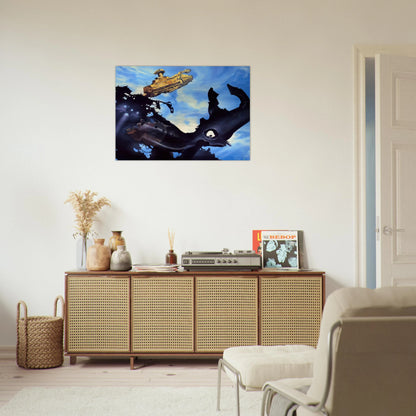 Chris Foss - Chris Foss Brushed Aluminum Print - 70x100 cm / 28x40 inches | Chris Foss Aluminum Print | Chris Foss Prints