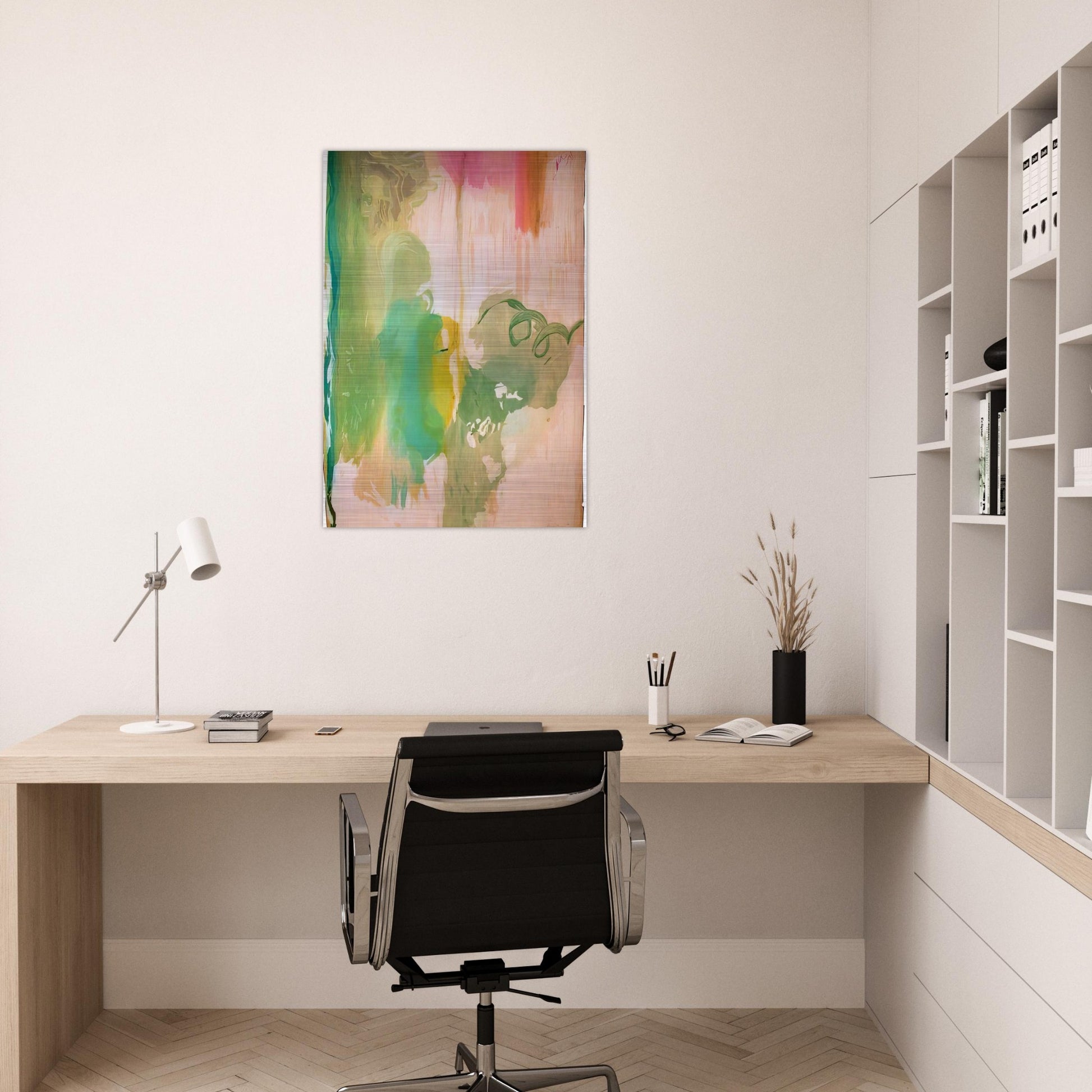 Snow Pines - 2004 - Helen Frankenthaler Brushed Aluminum Print - 70x100 cm / 28x40 inches | Helen Frankenthaler Aluminum Print | Helen Frankenthaler Prints