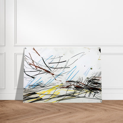 WORKING DRAWING FOR PRIMROSE HILL 1 - Frank Auerbach Acrylic Print - 70x100 cm / 28x40″ inches