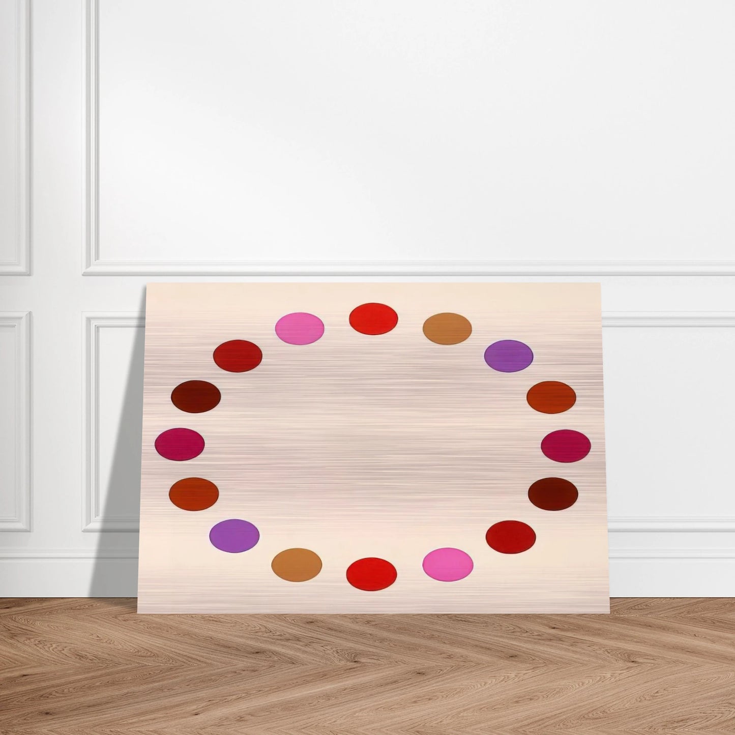Fold Seven - Op Art - Thomas Downing Brushed Aluminum Print - 70x100 cm / 28x40 inches | Thomas Downing Aluminum Print | Thomas Downing Prints