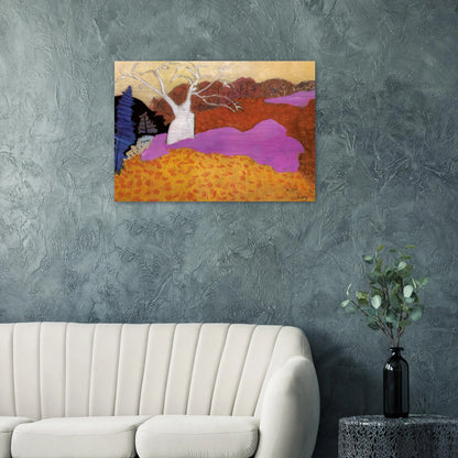 Autumn - 1944 - Milton Avery Brushed Aluminum Print - 70x100 cm / 28x40 inches | Milton Avery Aluminum Print | Milton Avery Prints