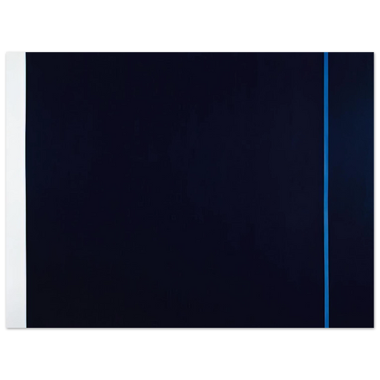 Barnett Newman - Midnight Blue  75x100 cm / 30x40inches Fine Art Poster