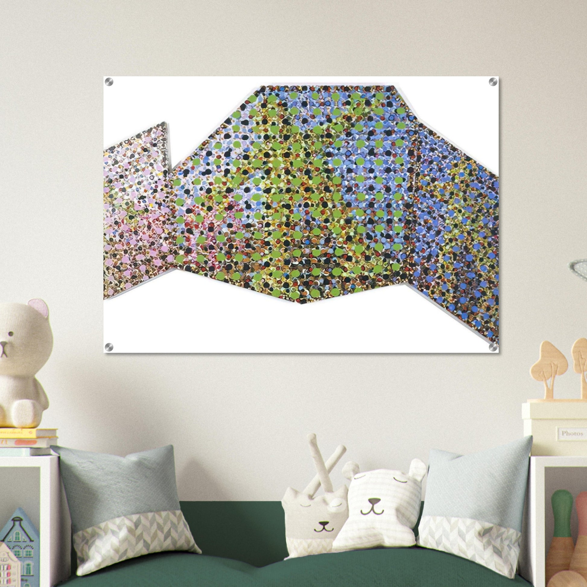 Mirror - 2002 - Jennifer Bartlett Acrylic Print - 70x100 cm / 28x40″ inches | Jennifer Bartlett Wall Art | Jennifer Bartlett Prints