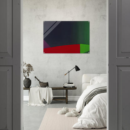 6.3.66 - 1966 - John Hoyland Acrylic Print - 70x100 cm / 28x40″ inches | John Hoyland Wall Art | John Hoyland Prints