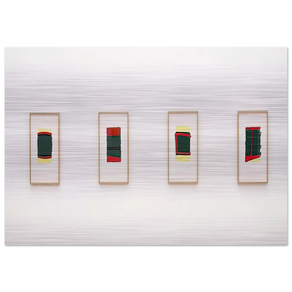 Ohne Titel für Thordes - 1976 - Blinky Palermo Brushed Aluminum Print - 70x100 cm / 28x40 inches | Blinky Palermo Aluminum Print | Blinky Palermo Prints