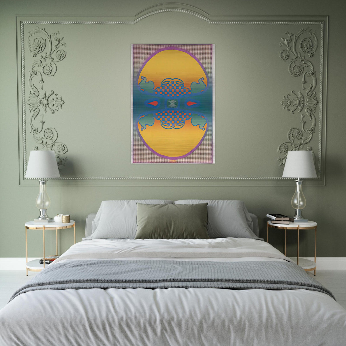 1 2 3 INFINITY THE CONTEMPORARIES 1967 - Peter Max Brushed Aluminum Print - 70x100 cm / 28x40 inches | Peter Max Aluminum Print | Peter Max Prints
