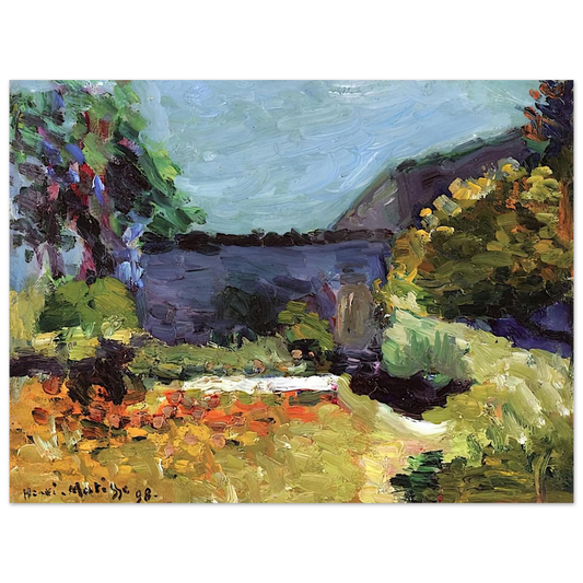 Henri Matisse - LANDSCAPE 1898  75x100 cm / 30x40inches Fine Art Poster