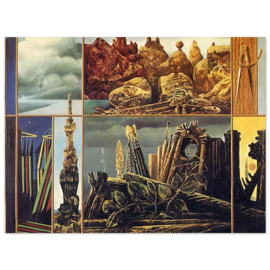 Max Ernst - Painting for Young People  75x100 cm / 30x40inches Fine Art Poster