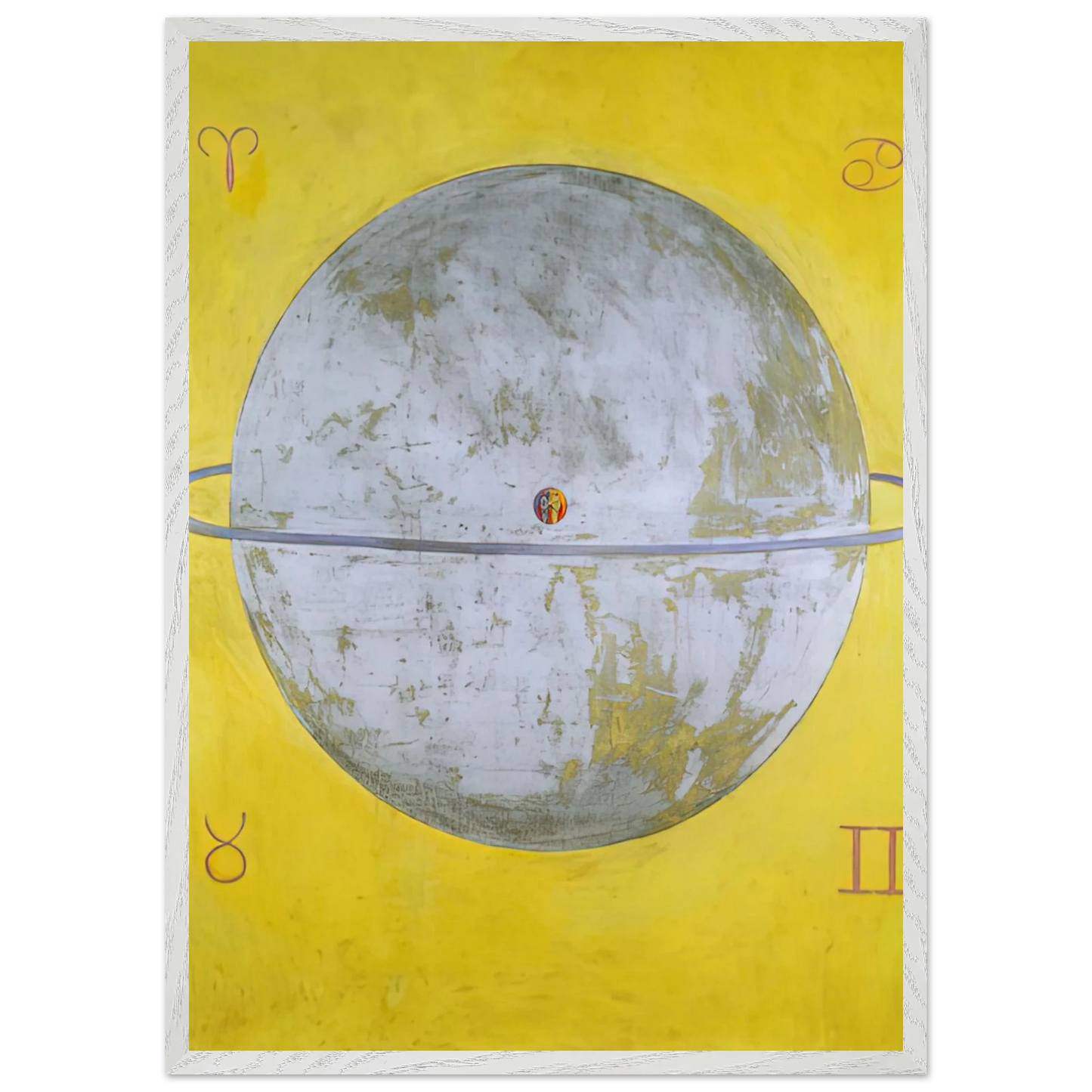 Hilma af Klint - THE DOVE NR 12 1915 Wall art - 50x70 cm / 20x28 inches - Fine Art Poster-canvas - -