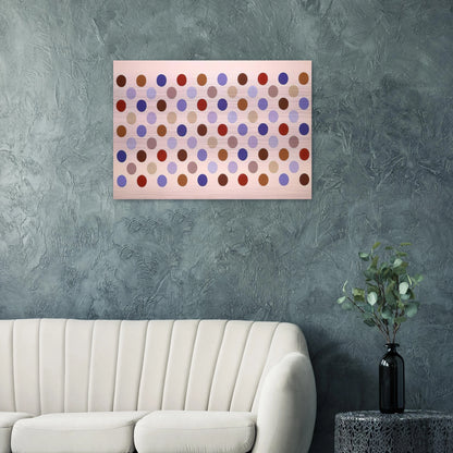 Grid #8 - 1969 - Thomas Downing Brushed Aluminum Print - 70x100 cm / 28x40 inches | Thomas Downing Aluminum Print | Thomas Downing Prints