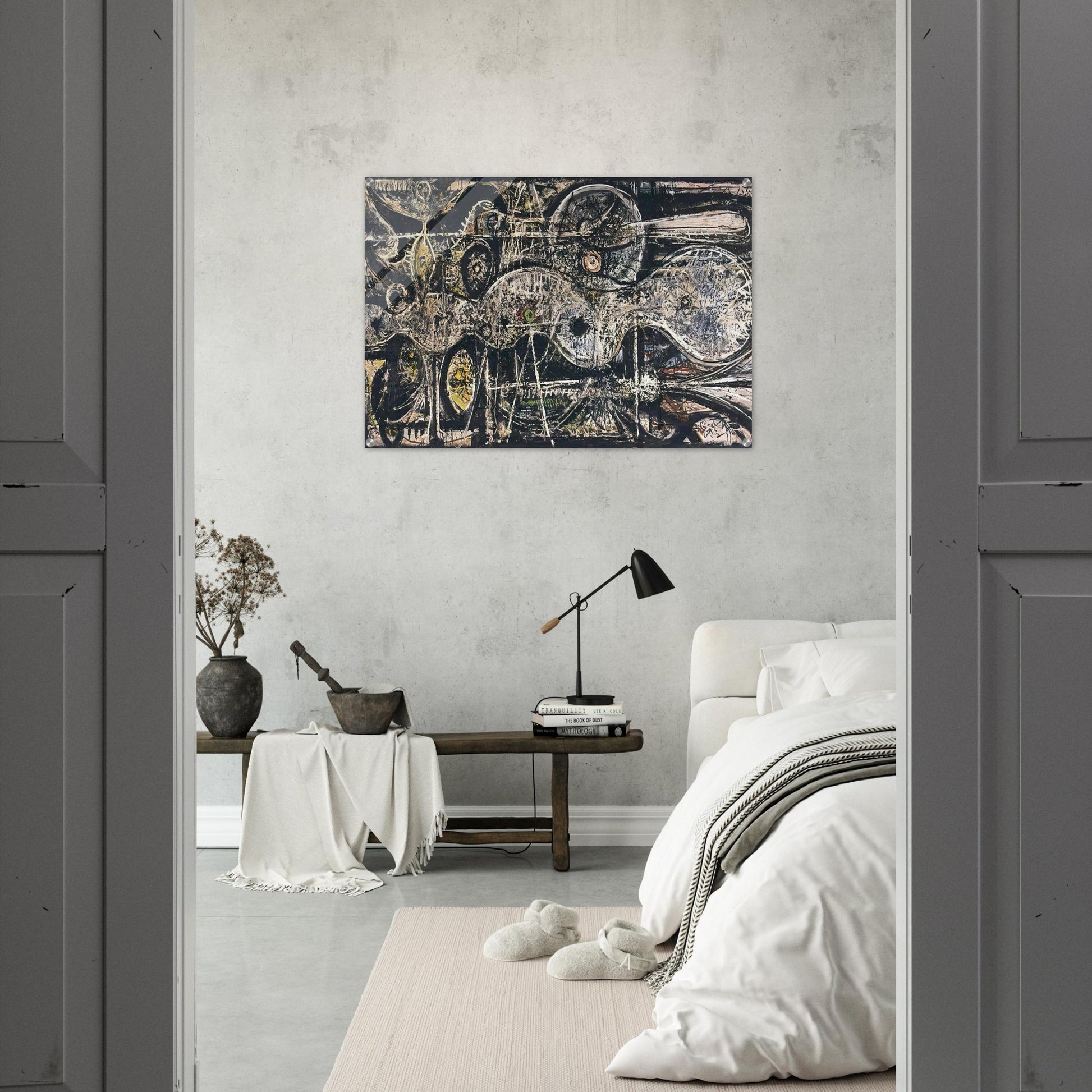 Undulation - 1942 - Richard Pousette-Dart Acrylic Print - 70x100 cm / 28x40″ inches | Richard Pousette-Dart Wall Art | Richard Pousette-Dart Prints