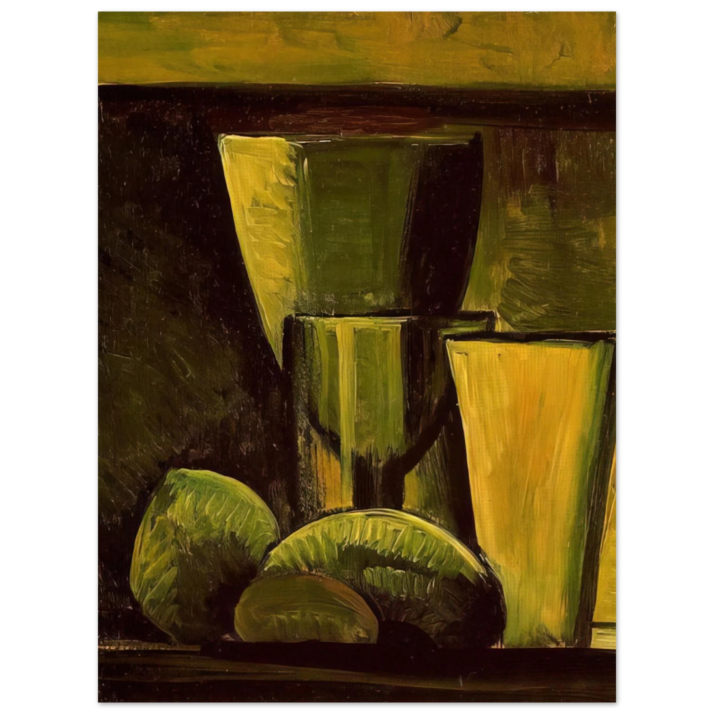 Pablo Picasso - Still life - 1908  75x100 cm / 30x40inches Fine Art Poster