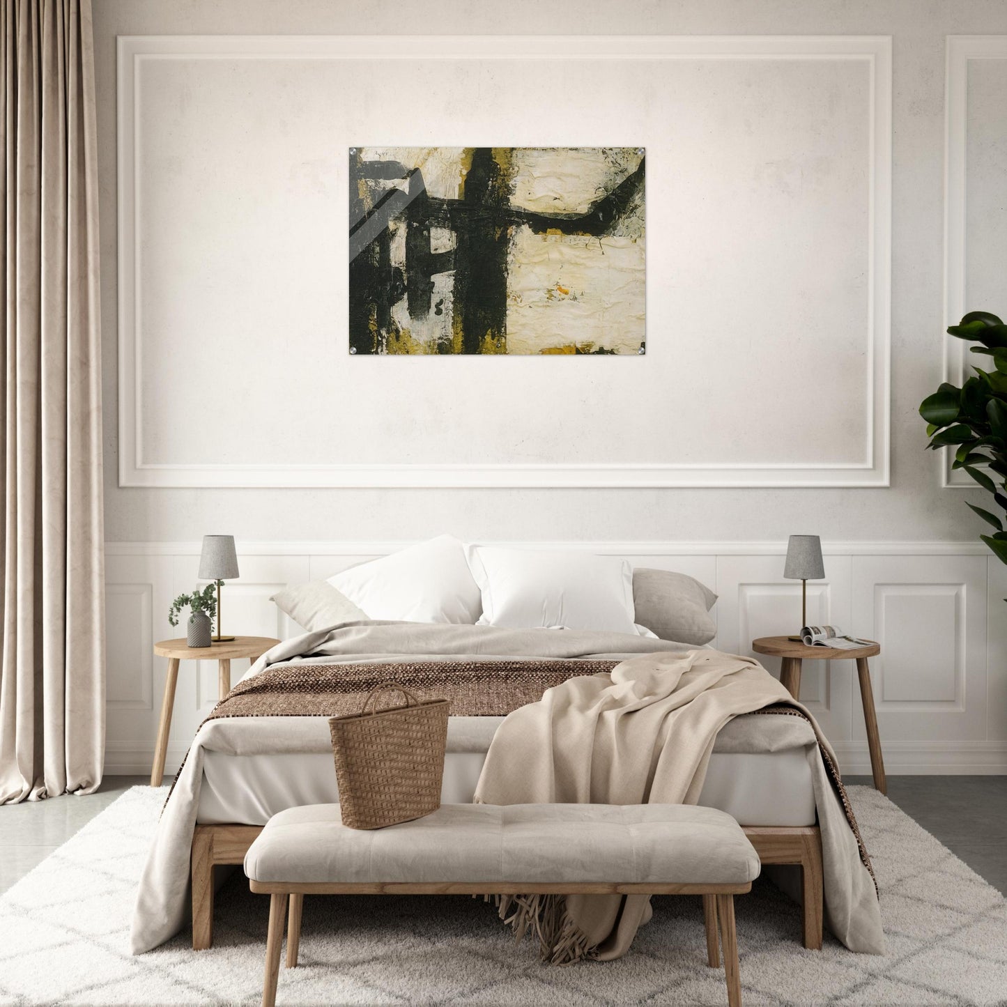 Landscape - Cy Twombly Acrylic Print - 70x100 cm / 28x40″ inches