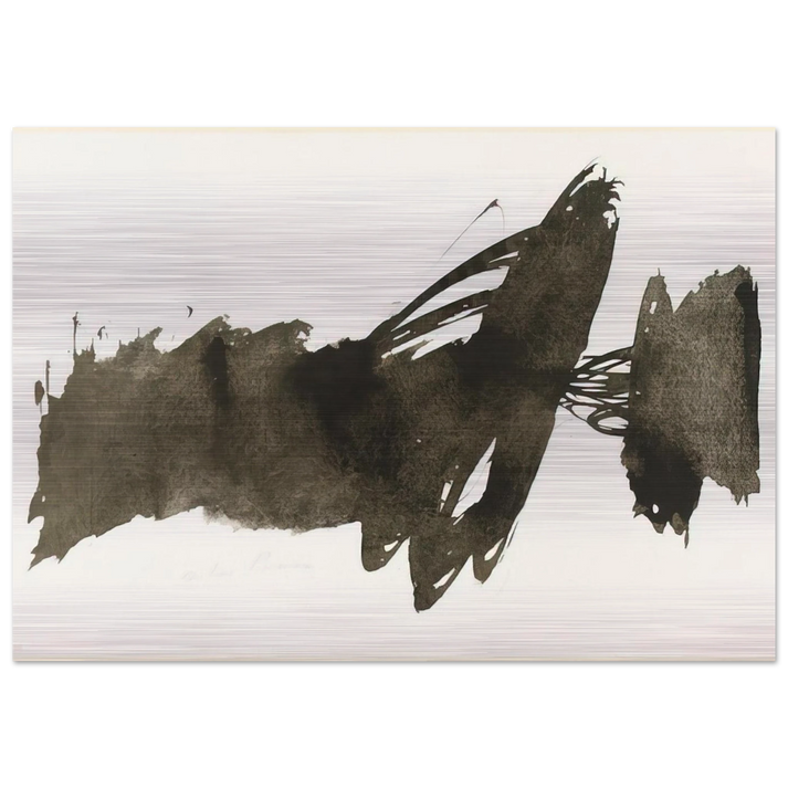Untitled - 1950 - Julius Bissier Brushed Aluminum Print - 70x100 cm / 28x40 inches | Julius Bissier Aluminum Print | Julius Bissier Prints