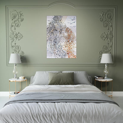 OPPOSITION - Salvador Dali Brushed Aluminum Print - 70x100 cm / 28x40 inches | Salvador Dali Aluminum Print | Salvador Dali Prints