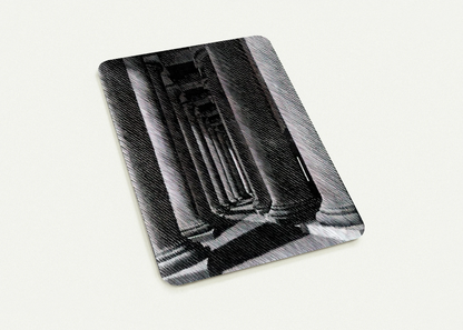 NOCTURNAL ROME COLONADE OF ST PETER S By MC Escher Pack of 10 Post Cards | MC Escher Post Cards | A6 (10.5 x 14.8 cm) - 4.1 x 5.8 inches