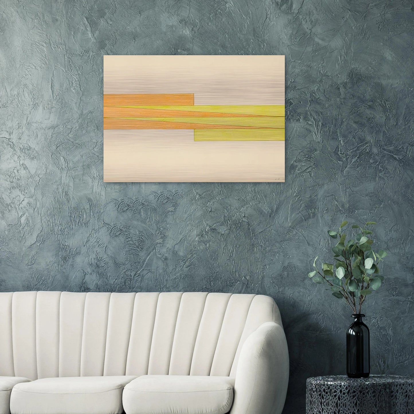 Untitled - 1965 - Larry Zox Brushed Aluminum Print - 70x100 cm / 28x40 inches | Larry Zox Aluminum Print | Larry Zox Prints
