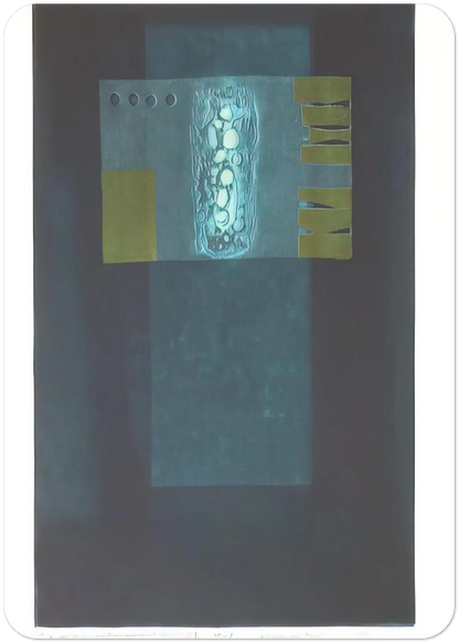 Impression of Small Monument - 1975 By Hiroyuki Tajima Pack of 10 Post Cards | Hiroyuki Tajima Post Cards | A6 (10.5 x 14.8 cm) - 4.1 x 5.8 inches