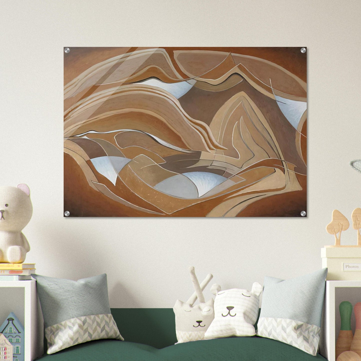 Nature Rhythms - 1950 - Lawren Harris Acrylic Print - 70x100 cm / 28x40″ inches