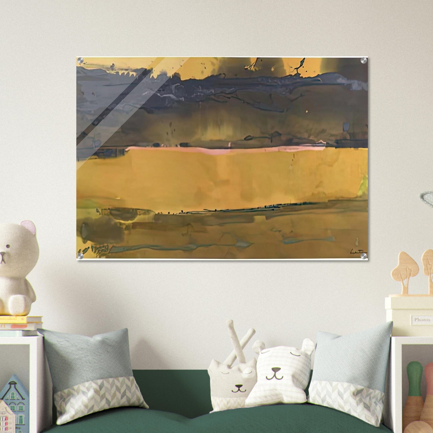Shippan October, 1981- - Helen Frankenthaler Acrylic Print - 70x100 cm / 28x40″ inches